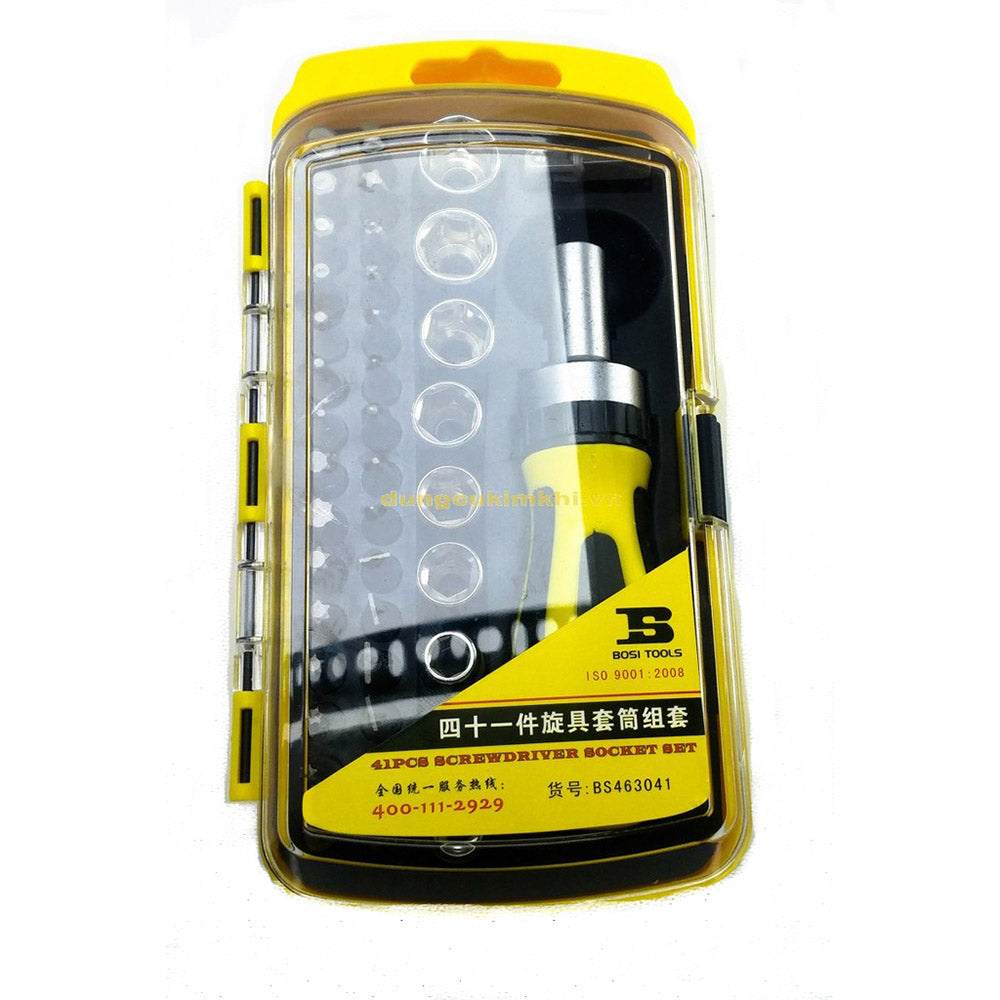 BOSI Screwdriver Set 41pcs. BS463041 (4789403254884) BOSI Screwdriver Set 41pcs. BS463041 (4789403254884)